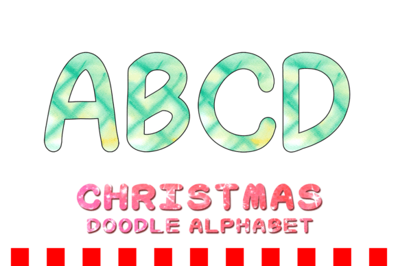 Christmas Doodle Alphabet Letter 139 Review for Sellers