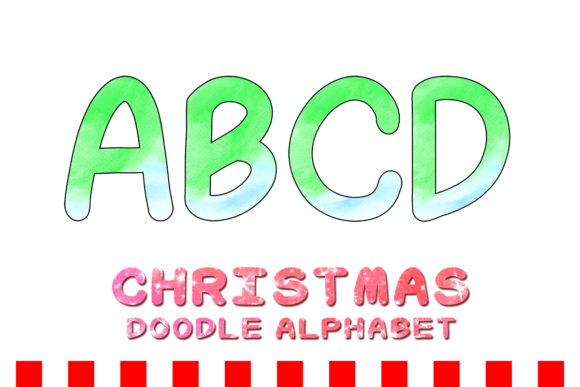 Christmas Doodle Alphabet Letter 144: A Designer's Review of Seasonal Illustrations