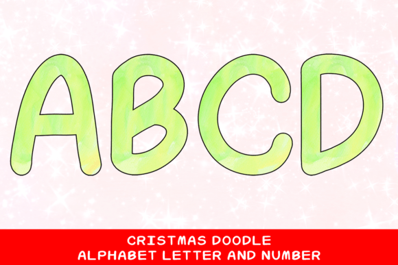 Christmas Doodle Alphabet Letter 41 Review for Sellers