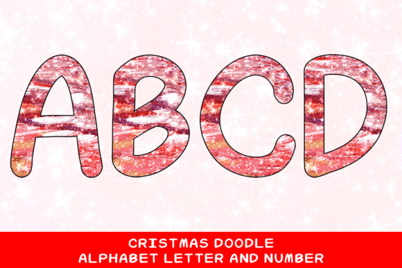 Christmas Doodle Alphabet Letter 84 Review for Illustrations