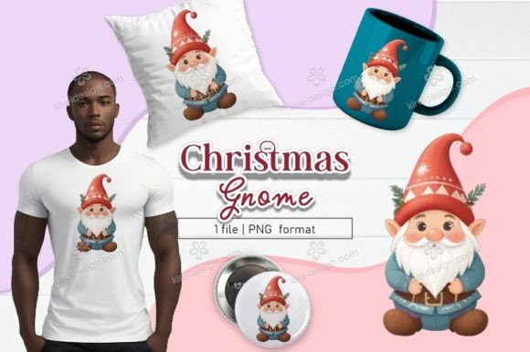 Christmas Gnome Sublimation Clipart_04: A Practical Review for Digital Sellers