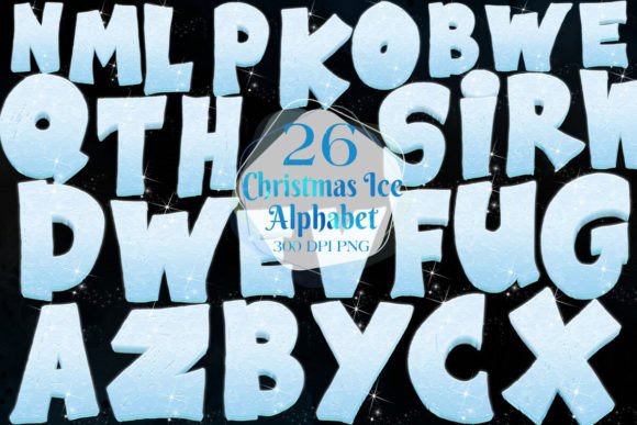 Christmas Ice Alphabet Clipart Bundle: A Review for Modern Illustrations