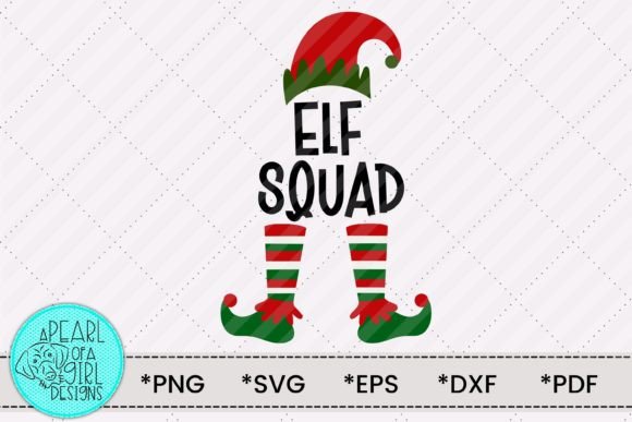 Elf Squad SVG, Christmas SVG for Brand Illustrations