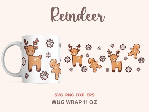 Reindeer Christmas Mug Svg, Mug 11oz Png: A Practical Review for Sellers